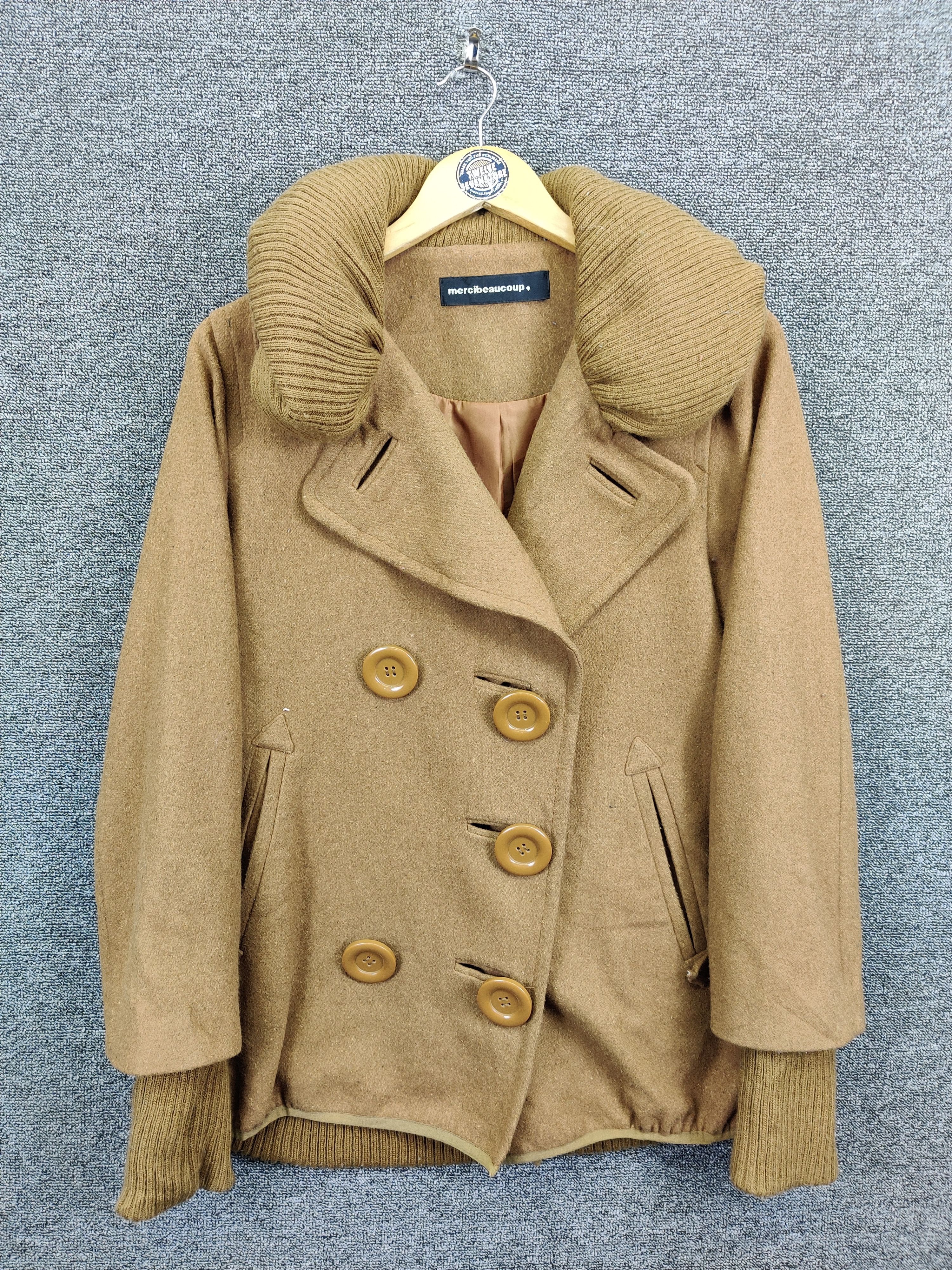 mercibeaucoup Vintage Mercibeaucoup Issey Miyake Soft Wool Jacket Size US M / EU 48-50 / 2 - 1 Thumbnail