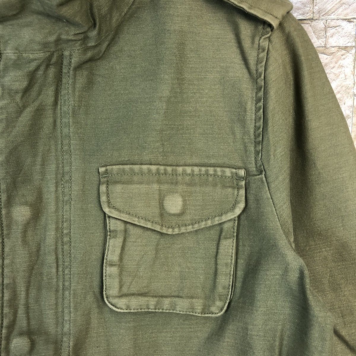 Japanese Brand 3 Can4on Green multipocket military army jacket #A533 Size US M / EU 48-50 / 2 - 10 Thumbnail