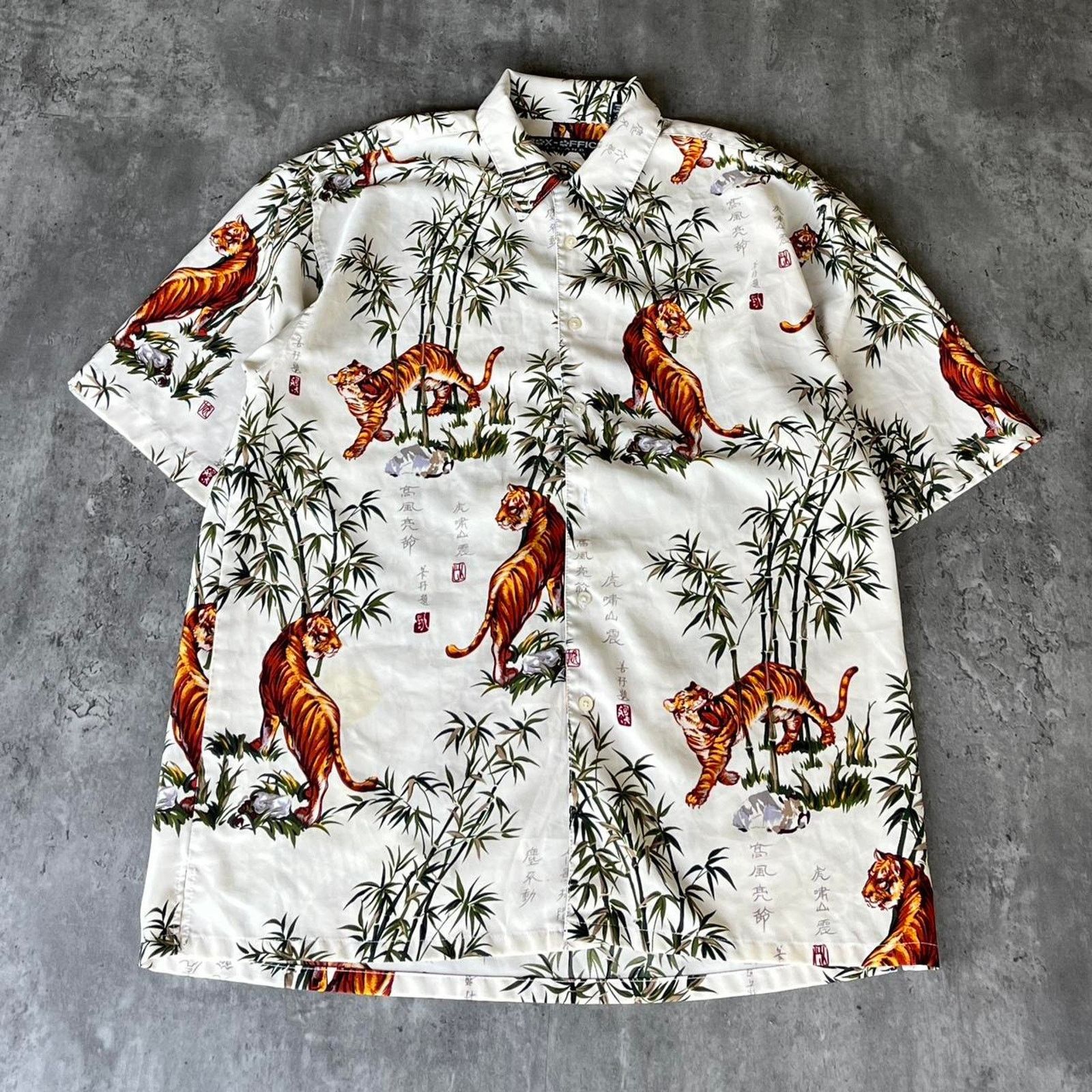 JNCO × Japanese Brand × Vintage Crazy Jnco Style Y2K Japanese Graphic All Over Print Shirt Size US L / EU 52-54 / 3 - 2 Thumbnail