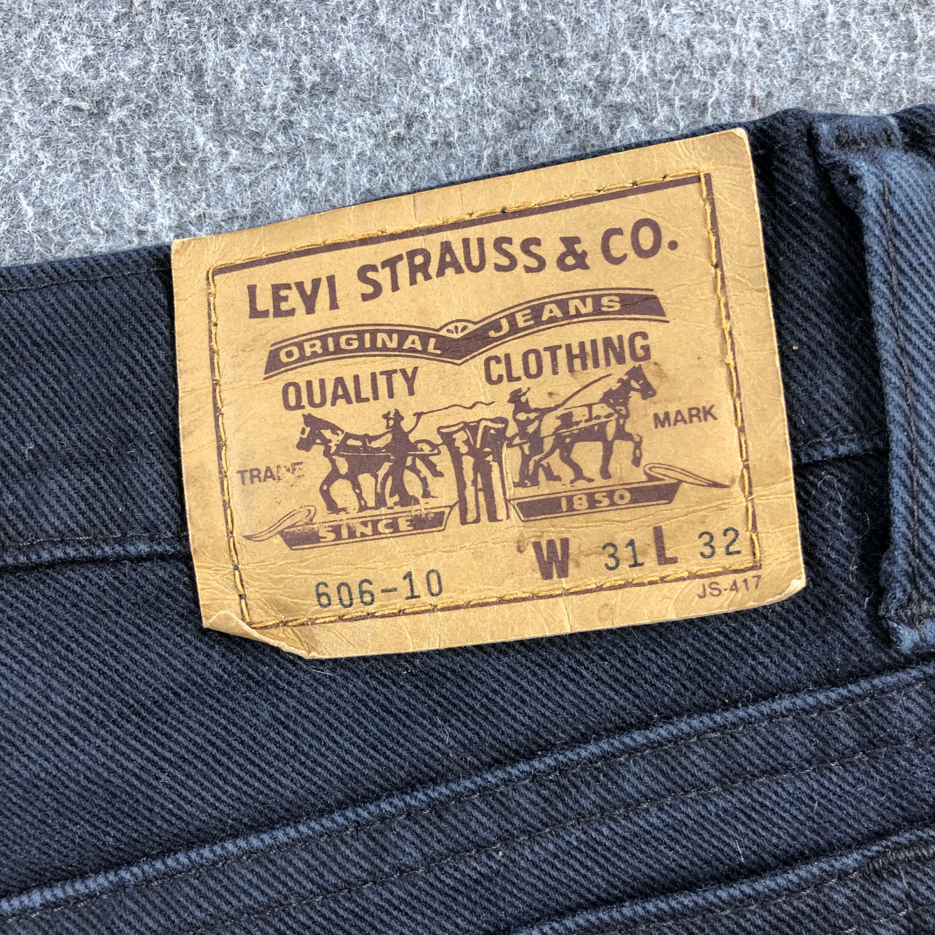 Levi's Vintage 90s Levis 606 Earth Tone Jeans-J1801 Size US 30 / EU 46 - 5 Thumbnail