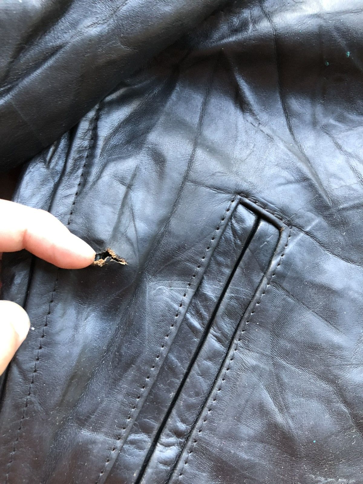 Aero Leathers Vintage Aero Leathers Genuine Horsehide Motorcycle Jacket Size US M / EU 48-50 / 2 - 12 Thumbnail