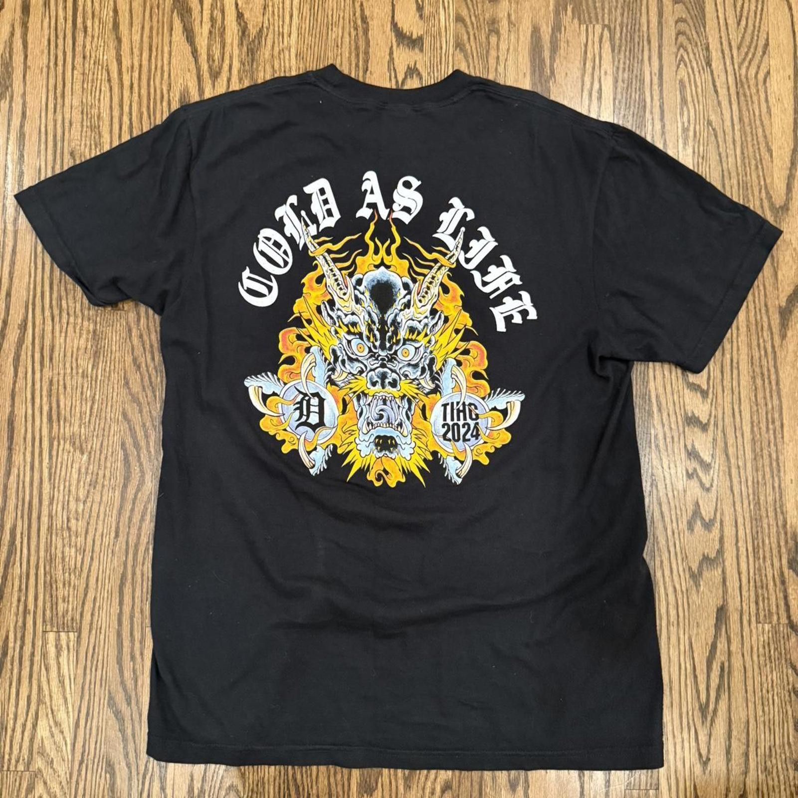 Comfort Colors Cold As Life - This Is Hardcore 2024 Shirt - M Size US M / EU 48-50 / 2 - 5 Thumbnail
