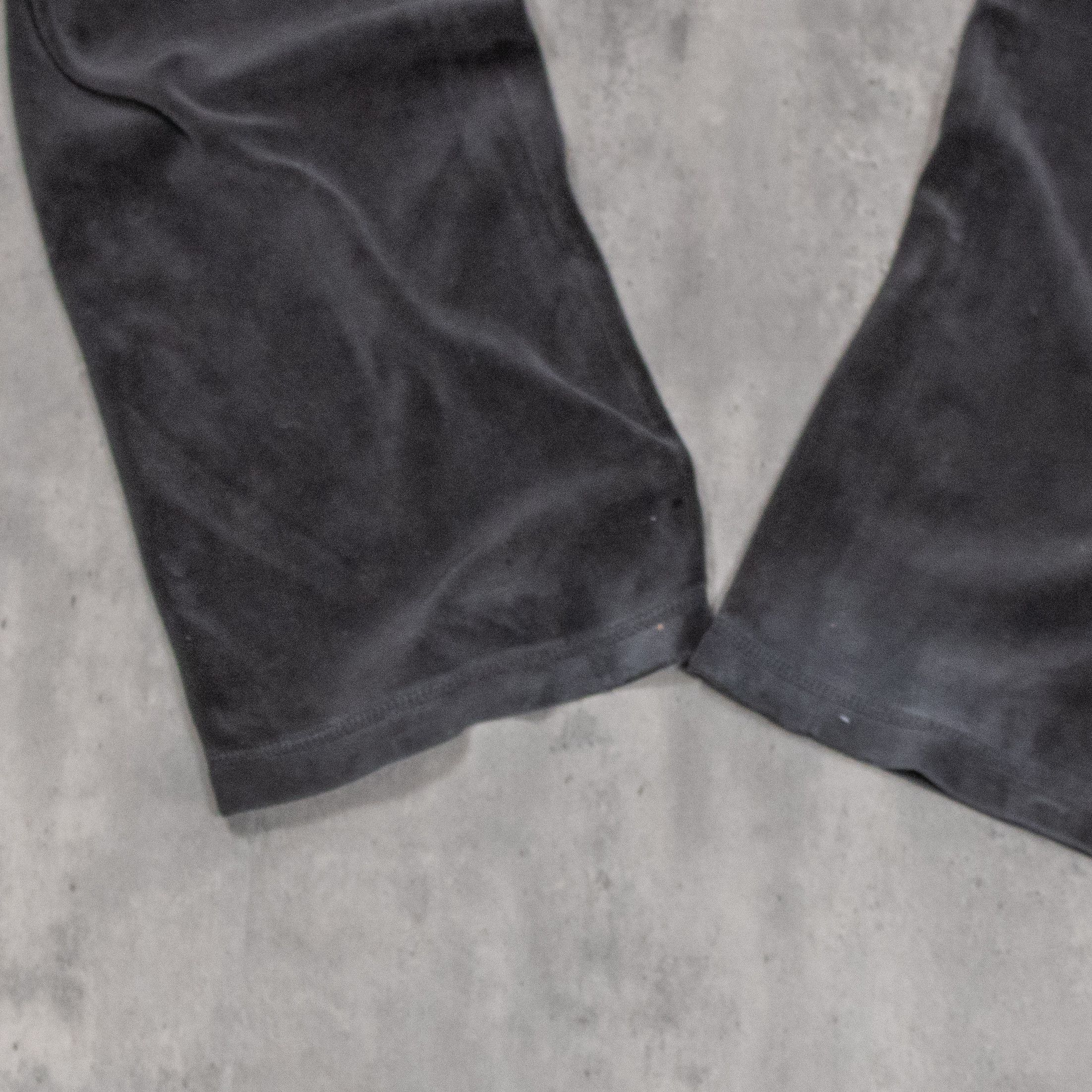 B.U.M Equipment Vintage 1990's Baggy Relax Wide Striped Velvet Sweatpant's Size US 26 / EU 42 - 13 Thumbnail