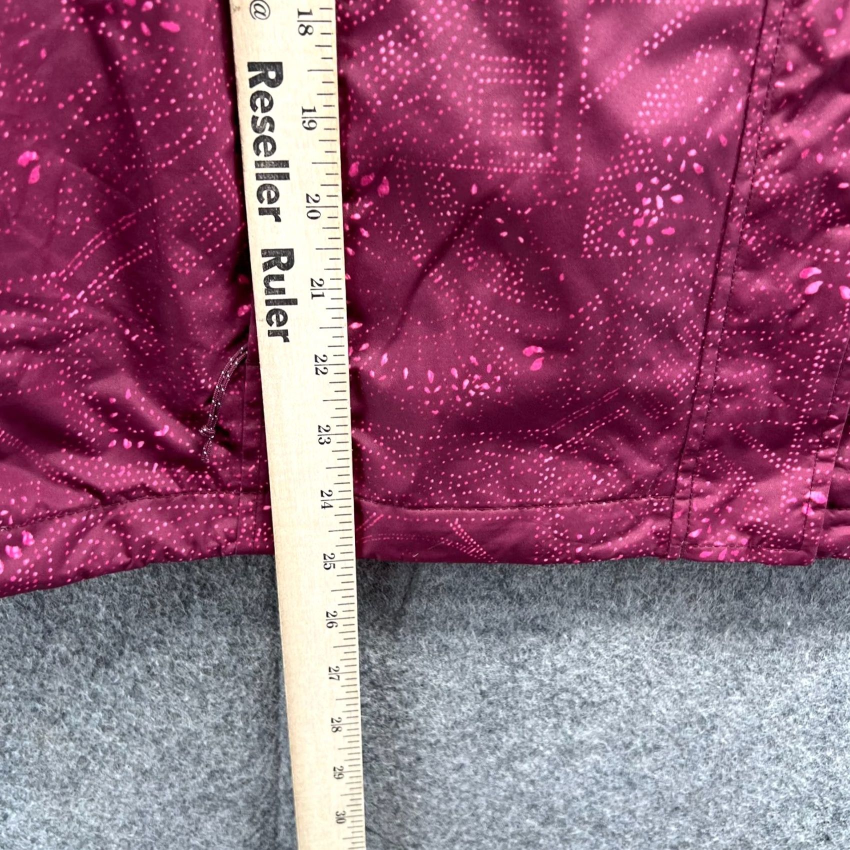 Eddie Bauer VINTAGE Eddie Bauer Jacket Women Medium Burgundy Full Zip Hoodie Polyester Windbreaker Size M / US 6-8 / IT 42-44 - 5 Thumbnail