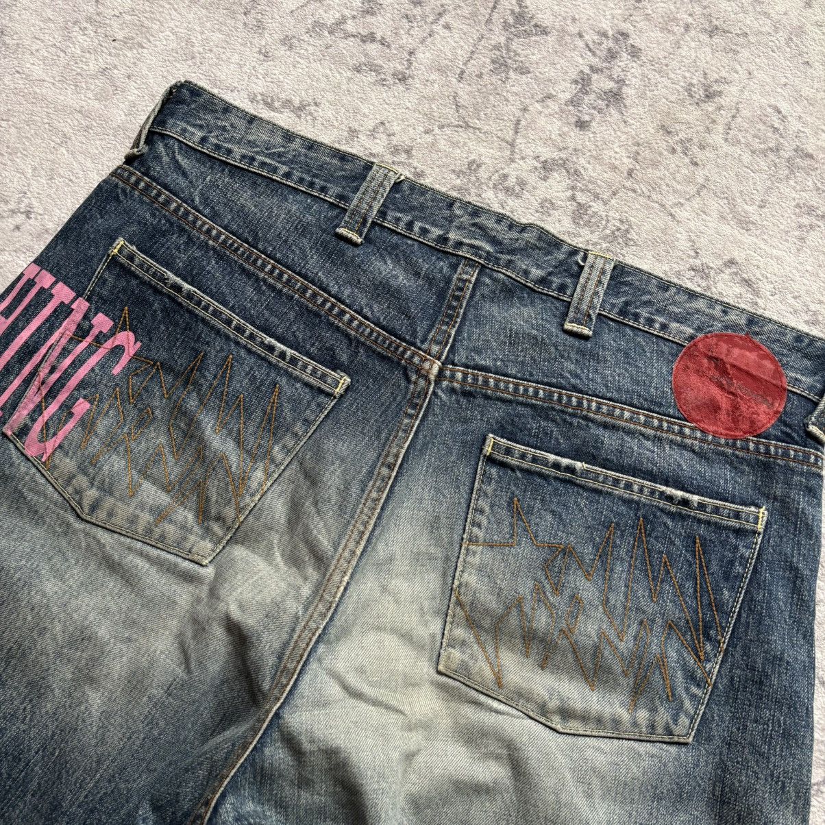 PHENOMENON Phenomenon Something Like a Phenomenon Denim Shorts | 34 Size US 34 / EU 50 - 8 Thumbnail