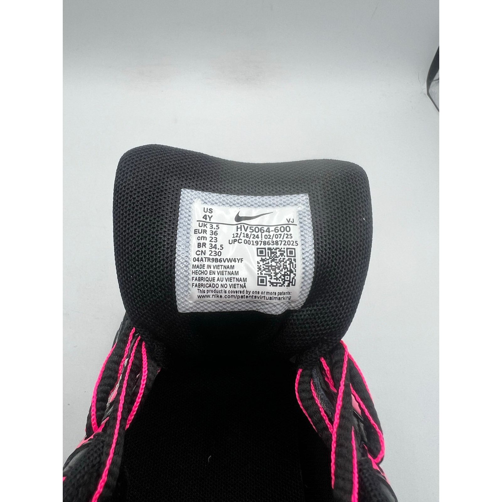 Nike Nike P-6000 GS “Black Pink Blast” size 4Y Size US 4 / IT 34 - 6 Thumbnail