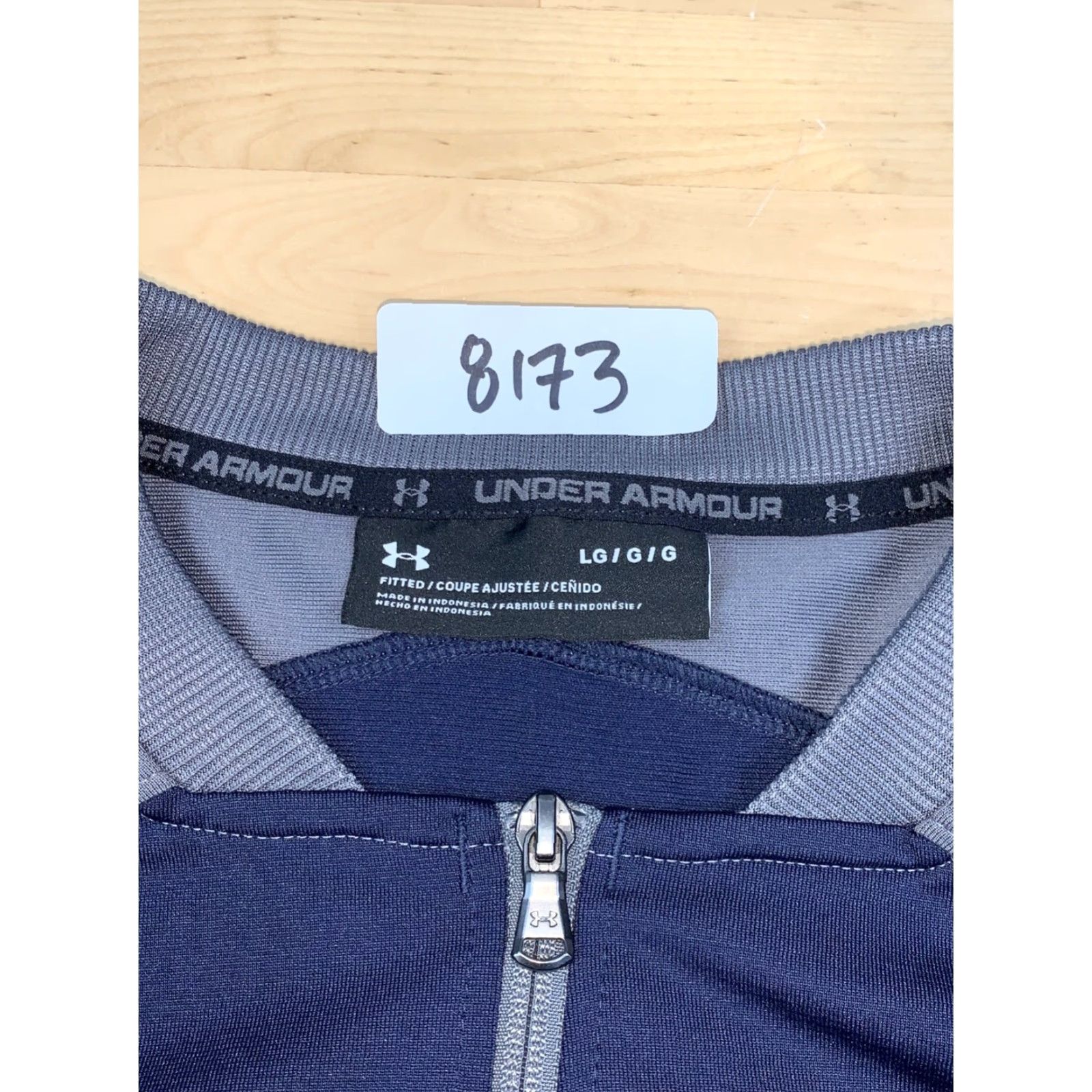 Under Armour Under armour Jacket Womens L Blue Soccer Activewear Zip Size L / US 10 / IT 46 - 3 Thumbnail