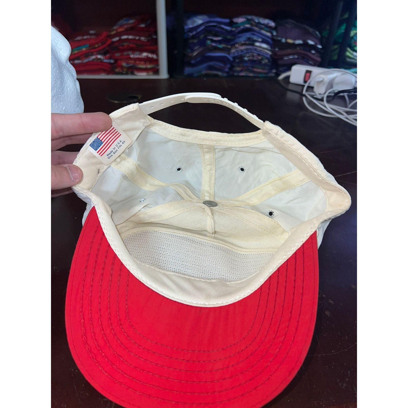 Vintage Vintage Budweiser Snapback 4 Man Volleyball Tour Hat Cap VTG Size ONE SIZE - 8 Thumbnail