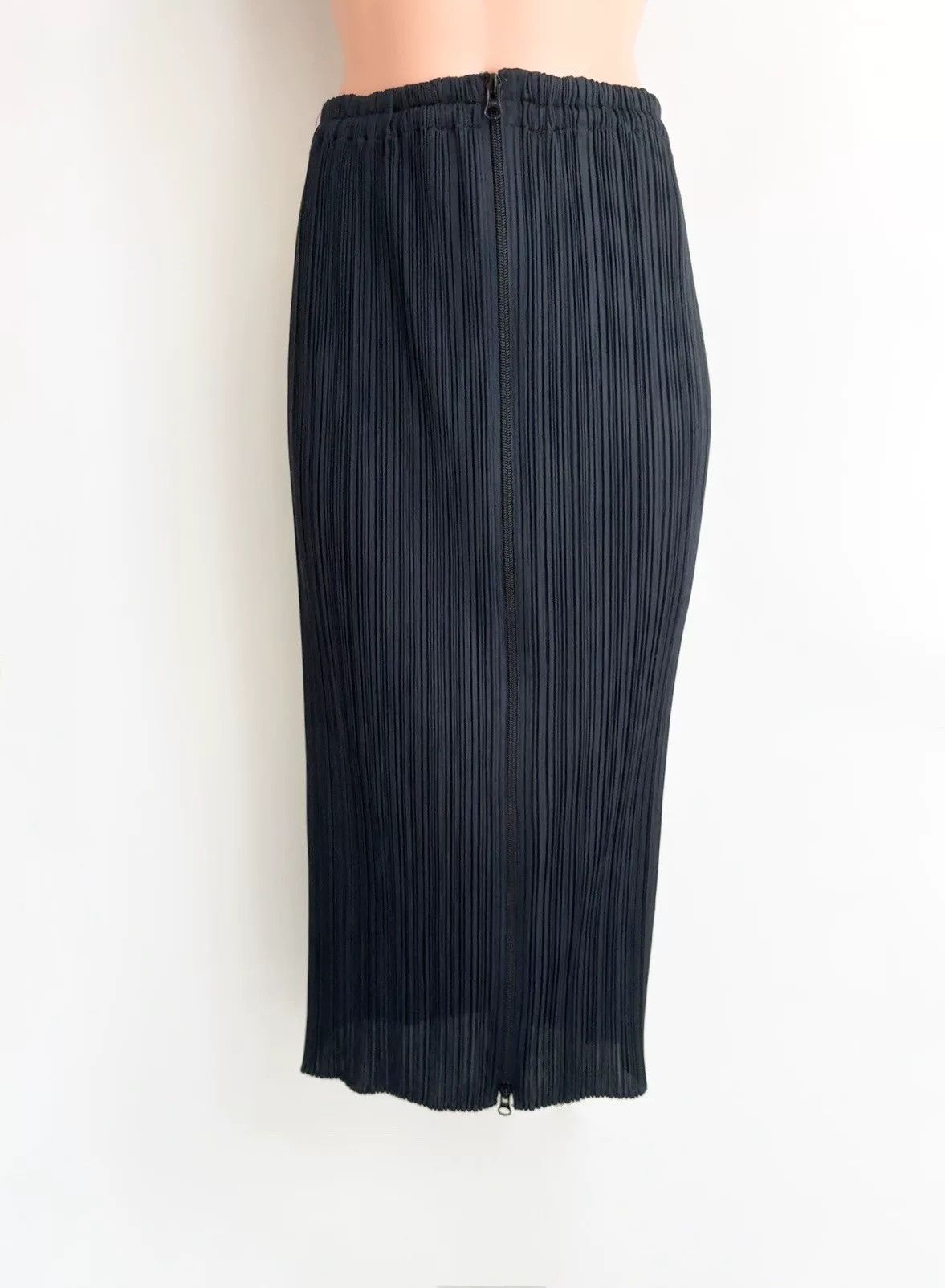 Issey Miyake Issey Miyake Green Zip Skirt Size 23" - 1 Thumbnail