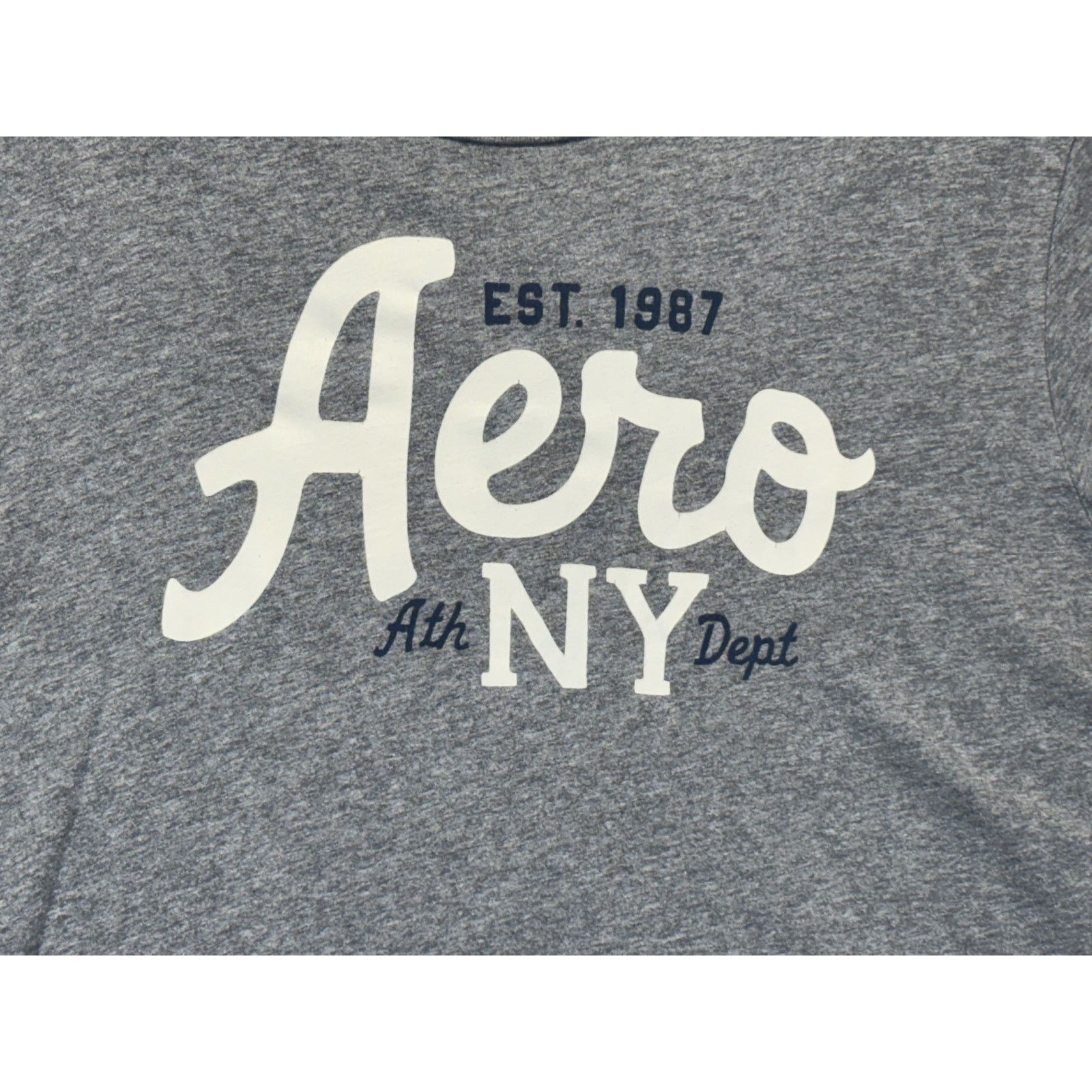 Aeropostale Aéropostale Aero NY Gray Graphic T-Shirt Women’s XL Size US XL / EU 56 / 4 - 8 Thumbnail
