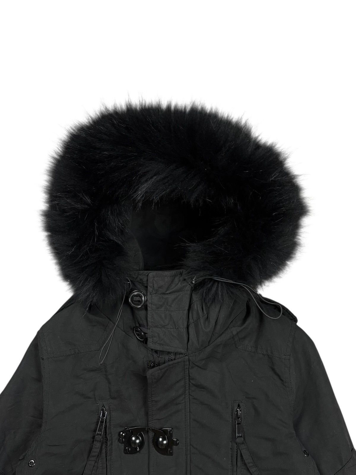 14th Addiction 2000s SLY - Vkei Style Fur Hoodie Jacket Size US M / EU 48-50 / 2 - 6 Thumbnail