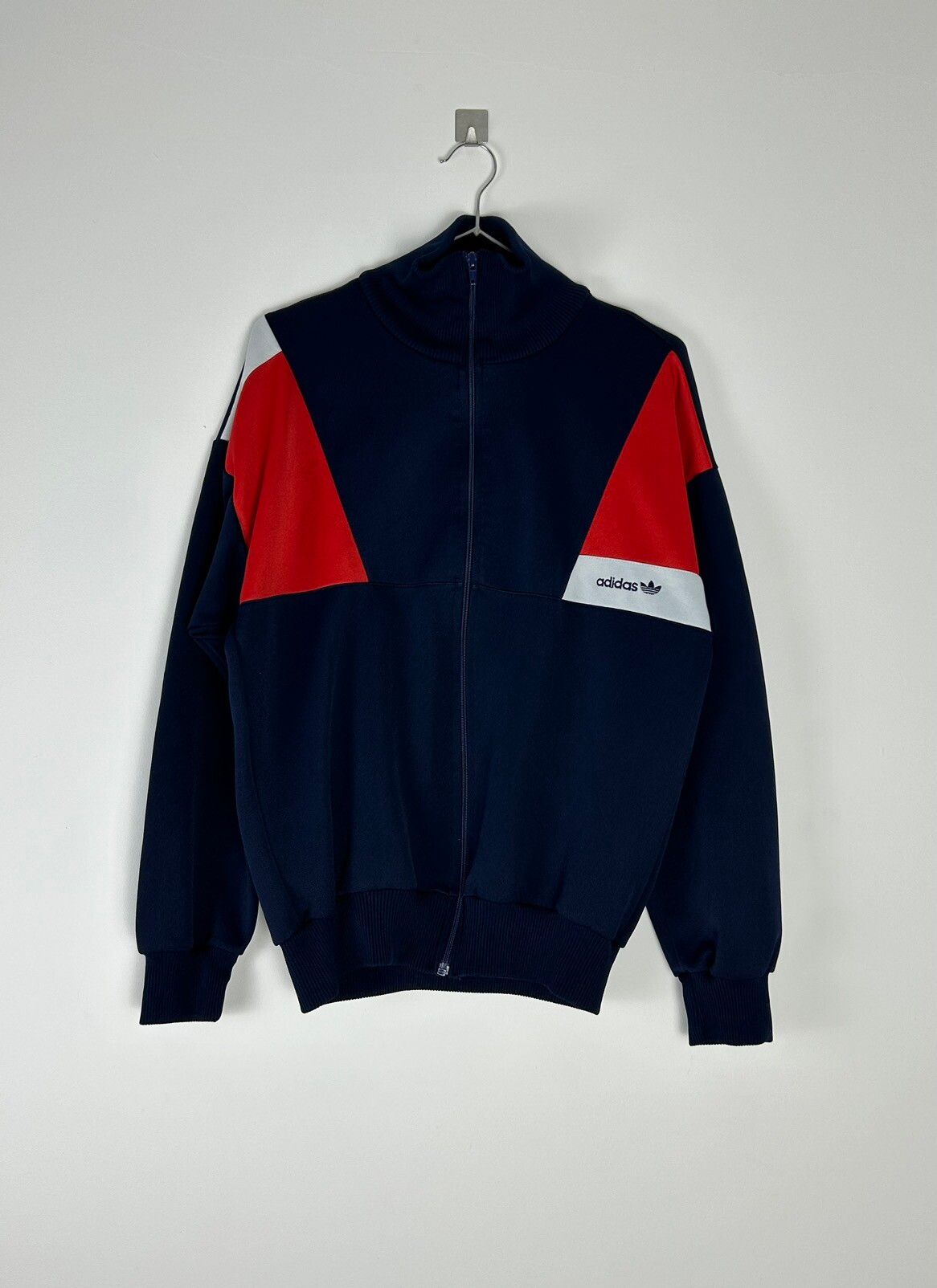 Pre-owned Adidas X Vintage Adidas Olympic Jacket In Dark Navy