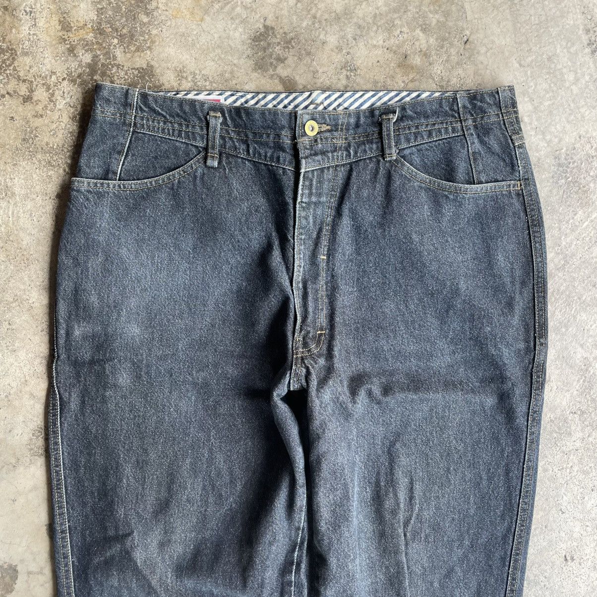 Big John 🔥Vintage Big John Spana Edition Regular Loose Denim Jeans Size US 38 / EU 54 - 2 Thumbnail