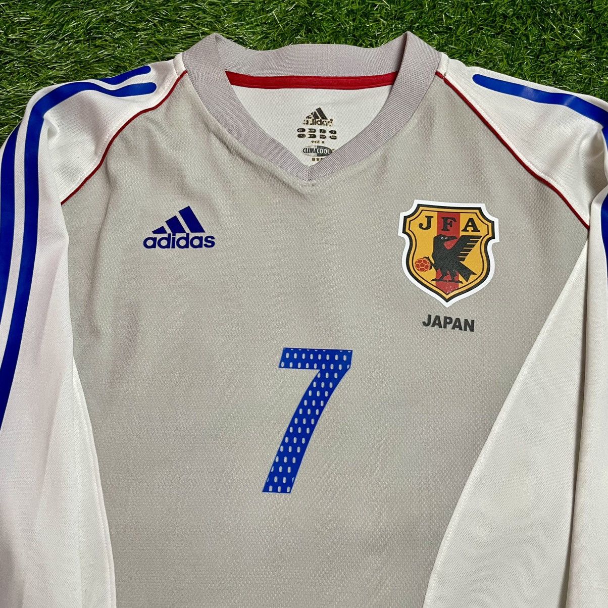 Adidas Adidas Japan Away World Cup 2002 Nakata #7 Soccer Jersey Size US M / EU 48-50 / 2 - 5 Thumbnail