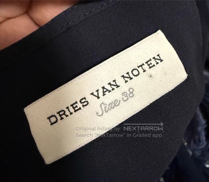 Dries Van Noten Dries Van Noten size:38 Runway-Style Feather and Rhineston Size S / US 4 / IT 40 - 5 Thumbnail