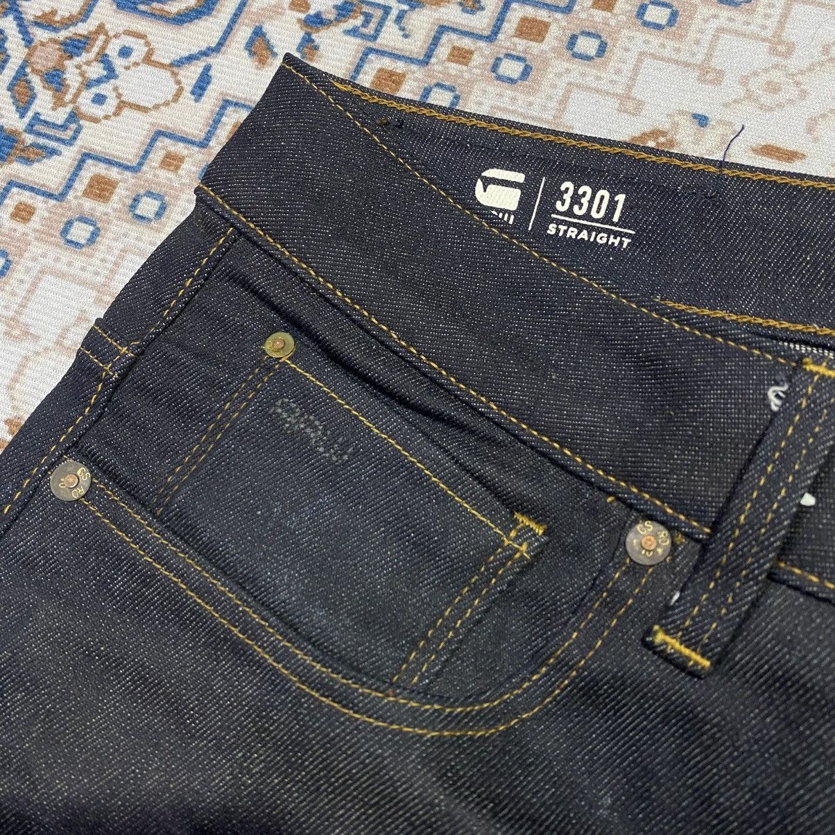 G-Star × Japanese Brand G Star Raw Straight Jeans Size US 30 / EU 46 - 6 Thumbnail