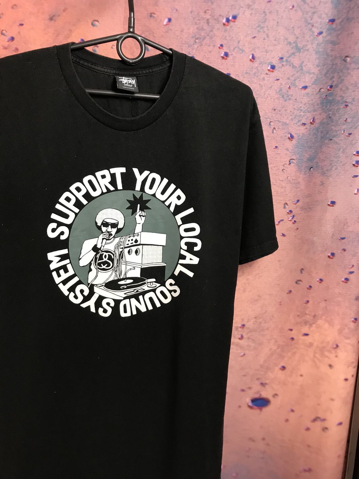 Stussy Support Your Local Sound System Shirt - RARE