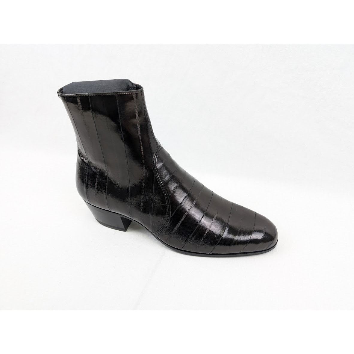 Saint Laurent Paris o1rshd1 Eel Anguilla Cheslea Boots in Black Size US 9 / EU 42 - 2 Thumbnail