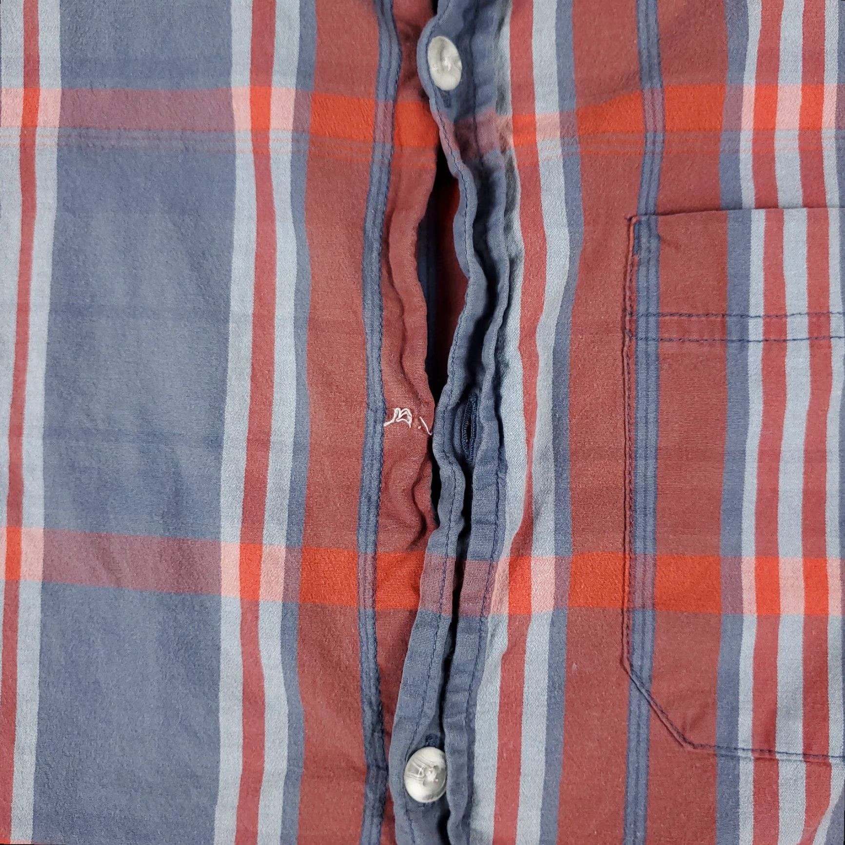 Vintage Columbia Shirt Mens Size Medium Gray Red Plaid Button Up Short Sleeve Size US M / EU 48-50 / 2 - 4 Thumbnail