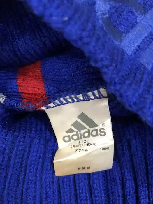 Adidas Vintage Adidas Spell Out beanie Hat Size ONE SIZE - 4 Thumbnail
