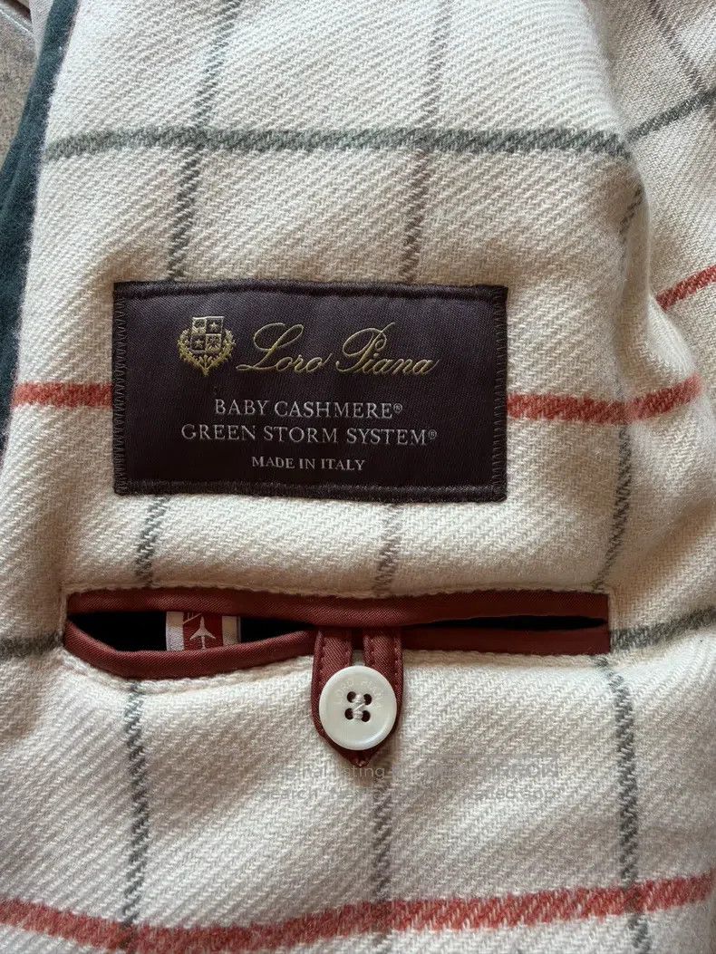 Loro Piana Loro Piana Baby Green Cashmere Cotton Jacket Size US S / EU 44-46 / 1 - 4 Thumbnail