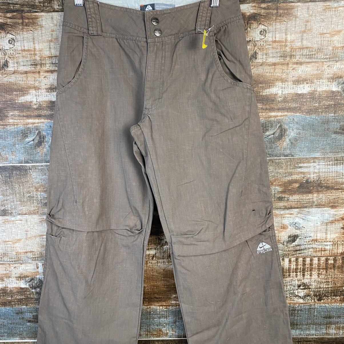 Nike ACG DL Nike Acg Brown Cargo Multipocket Pants #C1131 Size US 27 - 5 Thumbnail