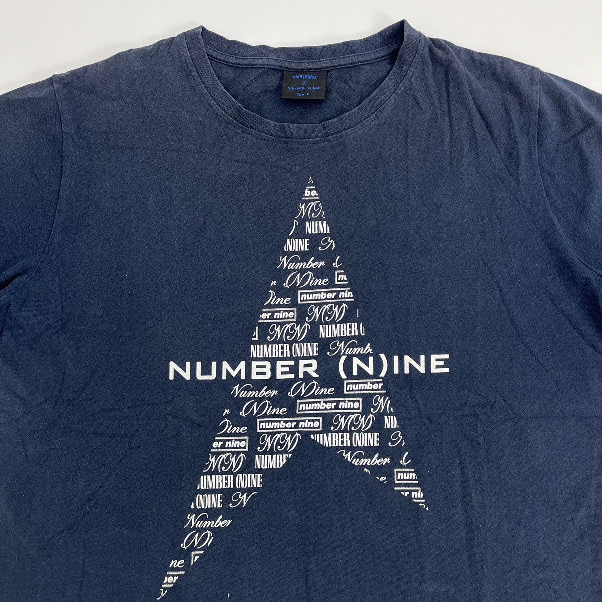 Japanese Brand × Number (N)ine × Vintage Number(N)ine x Marlboro Star Logo Tee Shirt Size US M / EU 48-50 / 2 - 2 Thumbnail