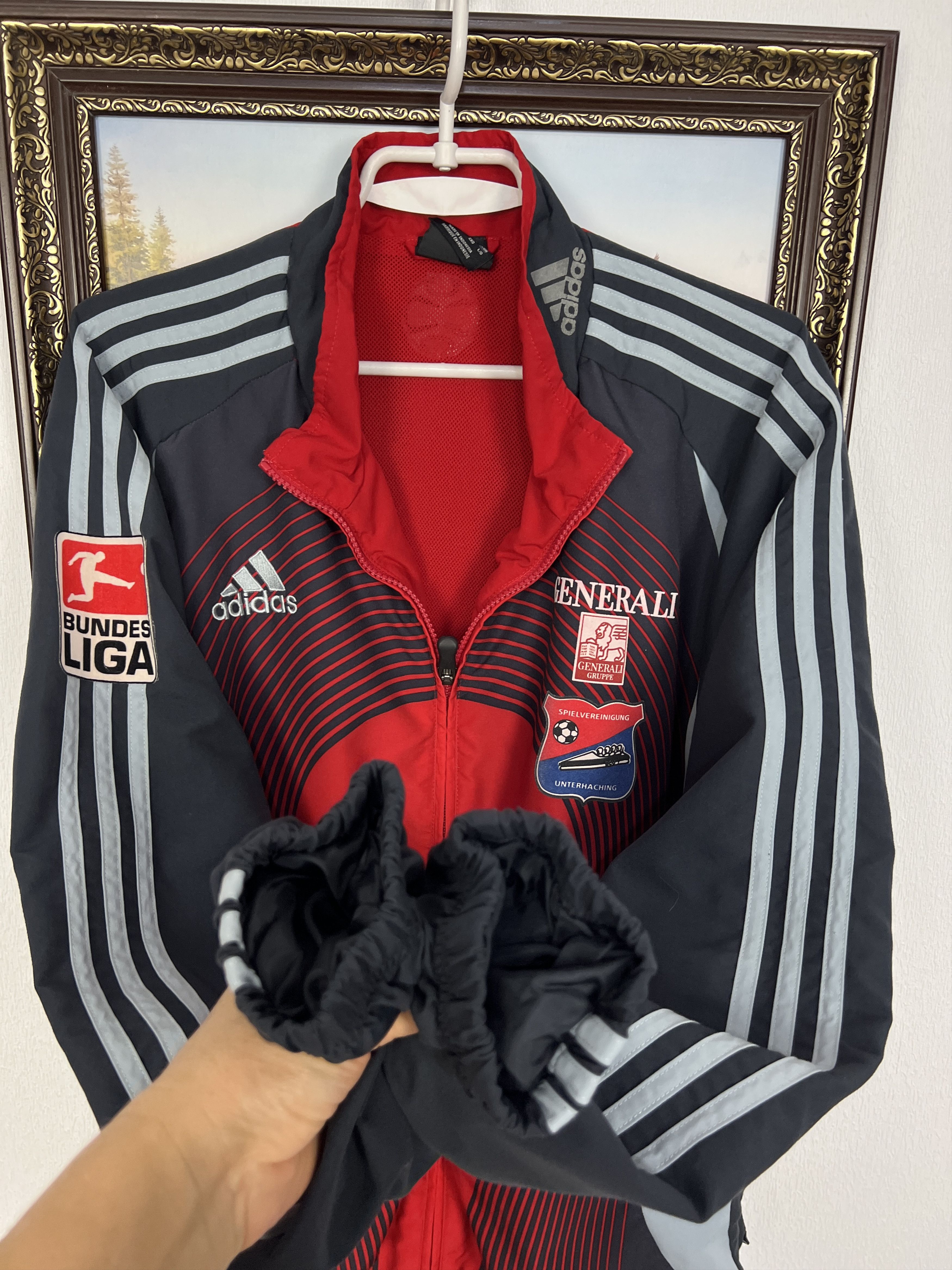 Vintage SpVgg Unterhaching Football Jacket Soccer Track Top