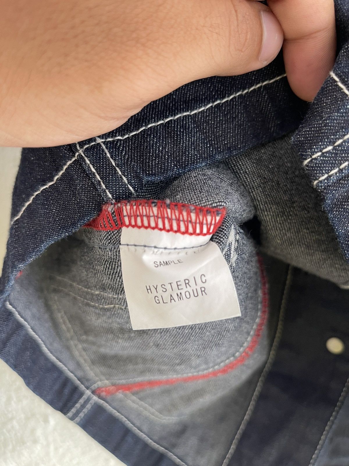 Hysteric Glamour × Japanese Brand Sample Hysteric Glamour Denim Jacket Size US M / EU 48-50 / 2 - 8 Thumbnail