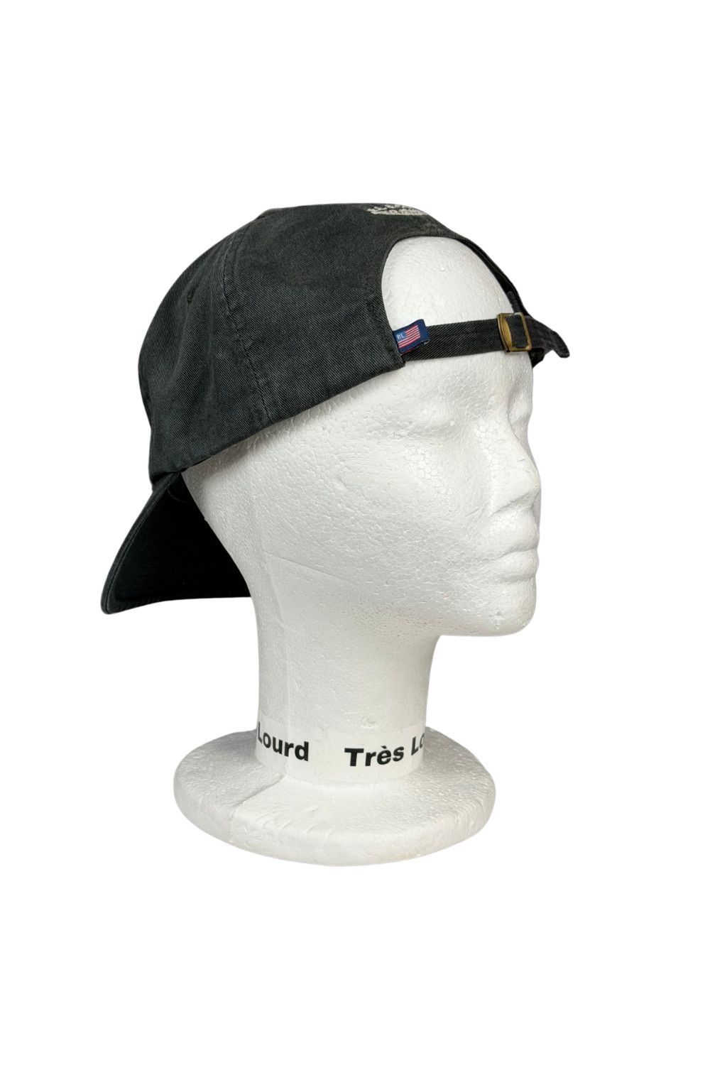 Polo Ralph Lauren Vintage Polo Jeans Co RL Logo Faded Cap Distressed Workwear Size ONE SIZE - 10 Thumbnail
