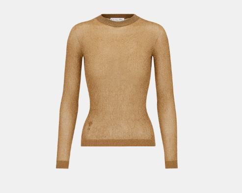 image of Dior O1Bcso1Str0524 Sweaters In Golden, Women's (Size Medium)