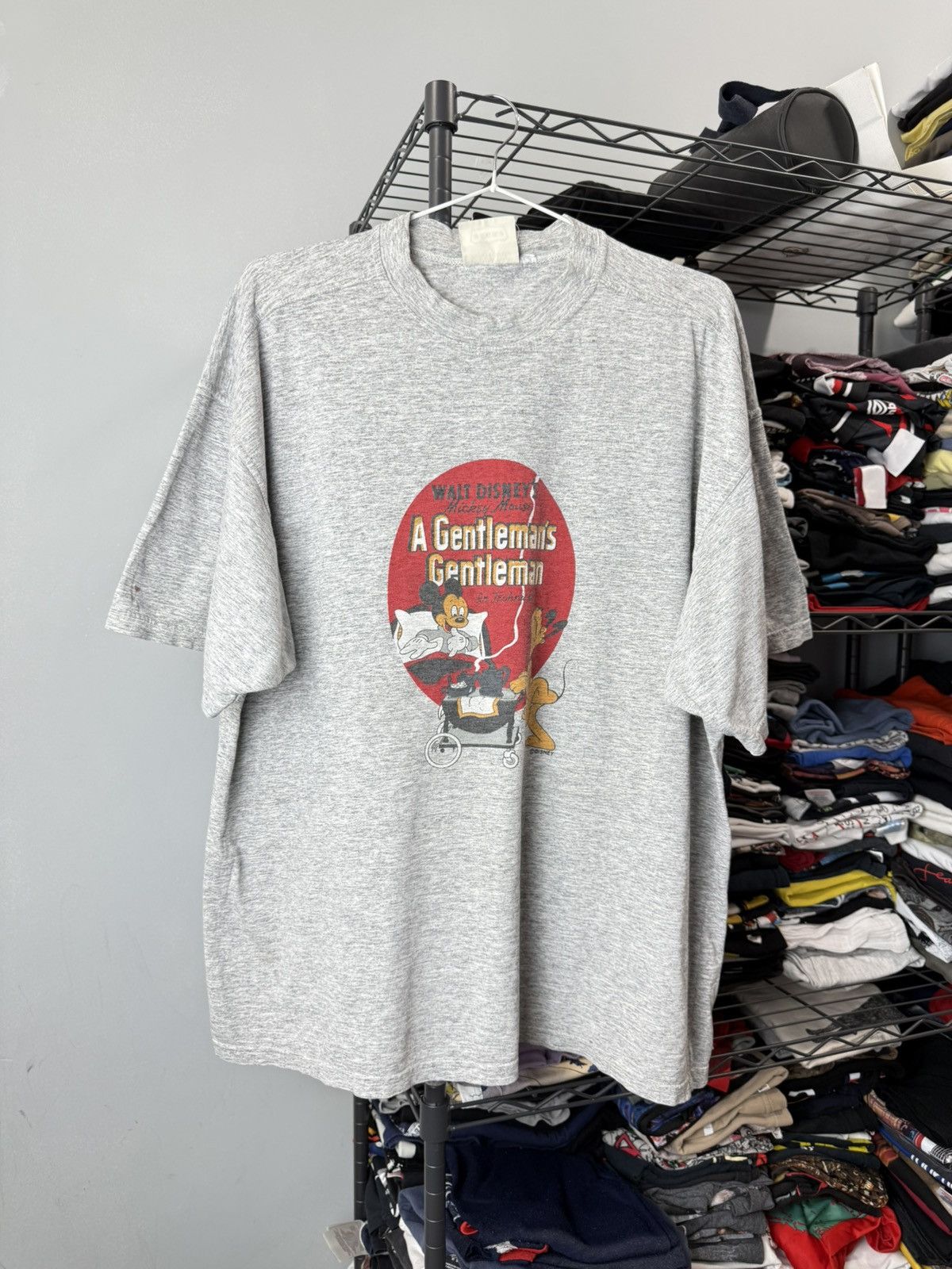Disney Vintage 1980’s Vintage Mickey Mouse Disney T Shirt Size US XL / EU 56 / 4 - 1 Thumbnail