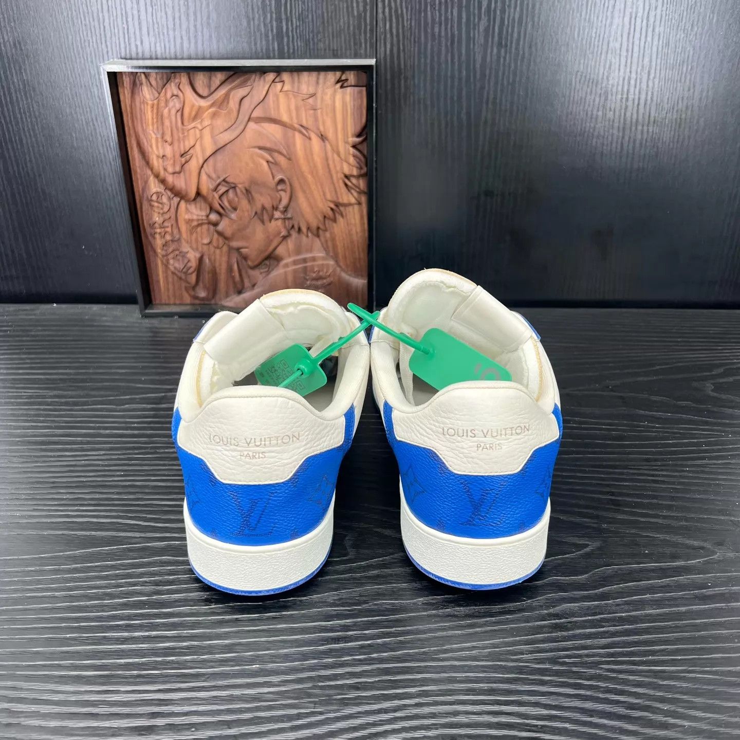 Louis Vuitton LV Rivoli White & Blue 8.5/42.5 Size US 9.5 / EU 42-43 - 5 Thumbnail