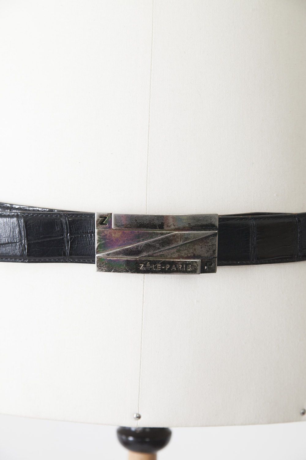 Other Zéle Paris crocodile belt w/ buckles Size 30 - 3 Thumbnail