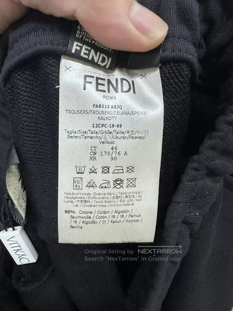 Fendi Fendi Little Devil Triangle Logo Casual Pants Size US 30 / EU 46 - 6 Thumbnail