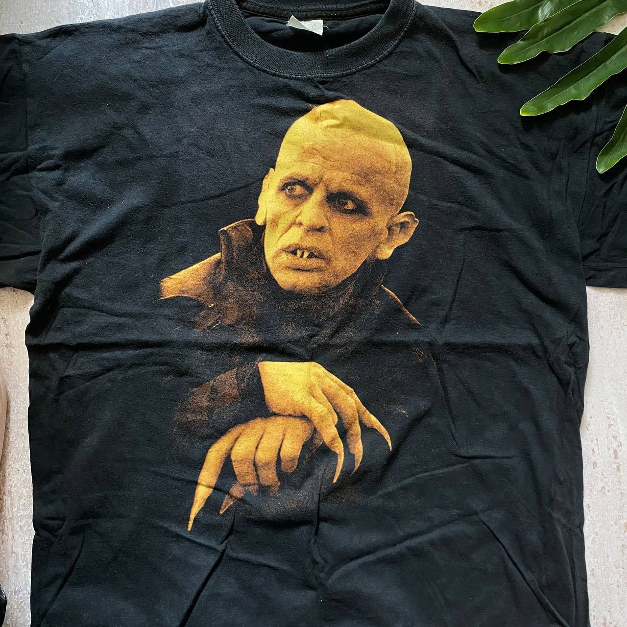 A24 VINTAGE 90S NOSFERATU VAMP RARE FADED T SHIRT 91 Size US L / EU 52-54 / 3 - 3 Thumbnail