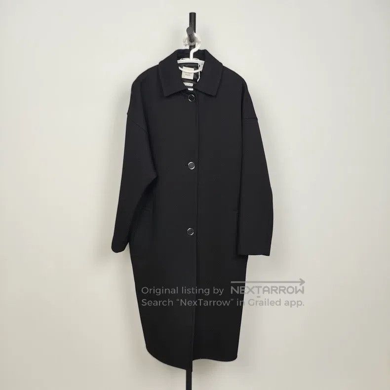 Hermes Hermes Wool Coat Jacket Black Size XS / US 0-2 / IT 36-38 - 1 Thumbnail