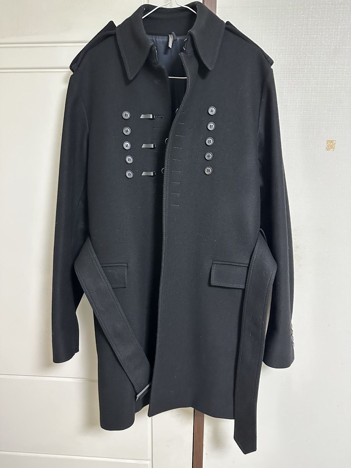 Dior Dior Homme FW04 VoTC Runway Peacoat by Hedi Slimane | Grailed