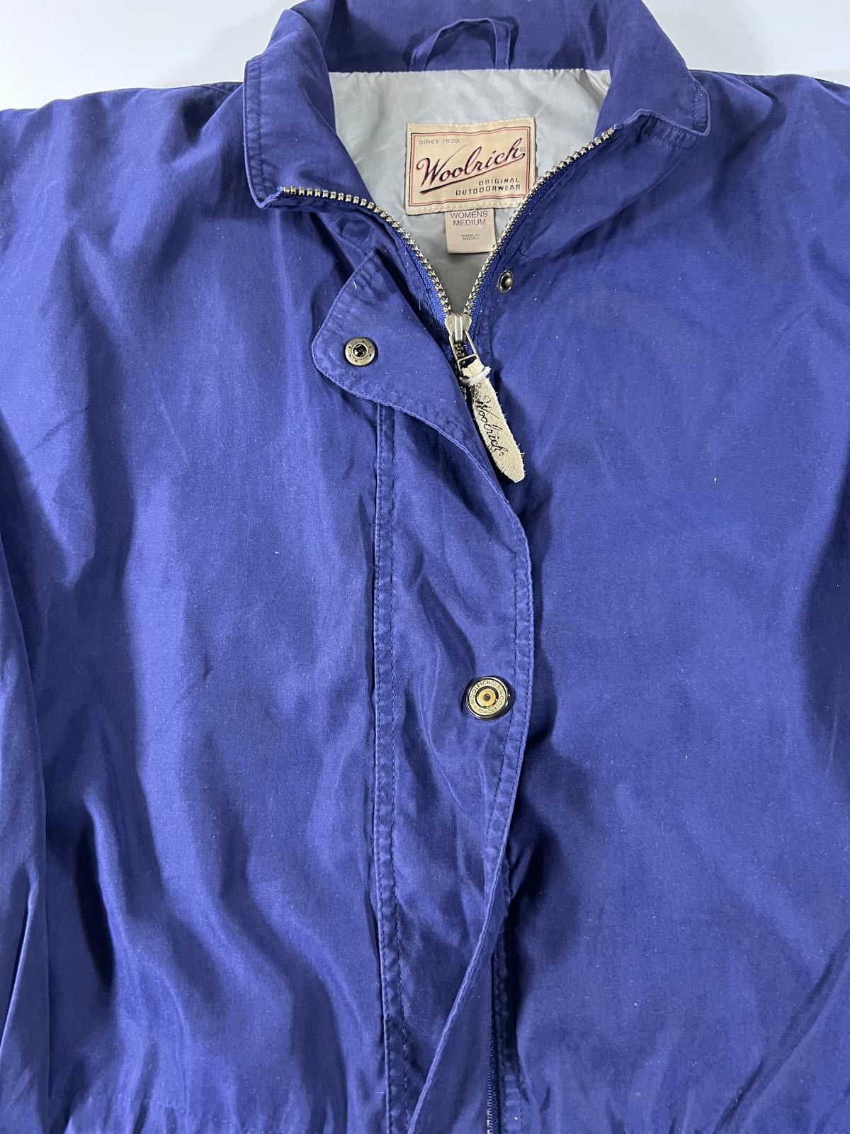 Woolrich Woolen Mills Woolrich Women's Medium Blue Outdoor Jacket Size M / US 6-8 / IT 42-44 - 3 Thumbnail