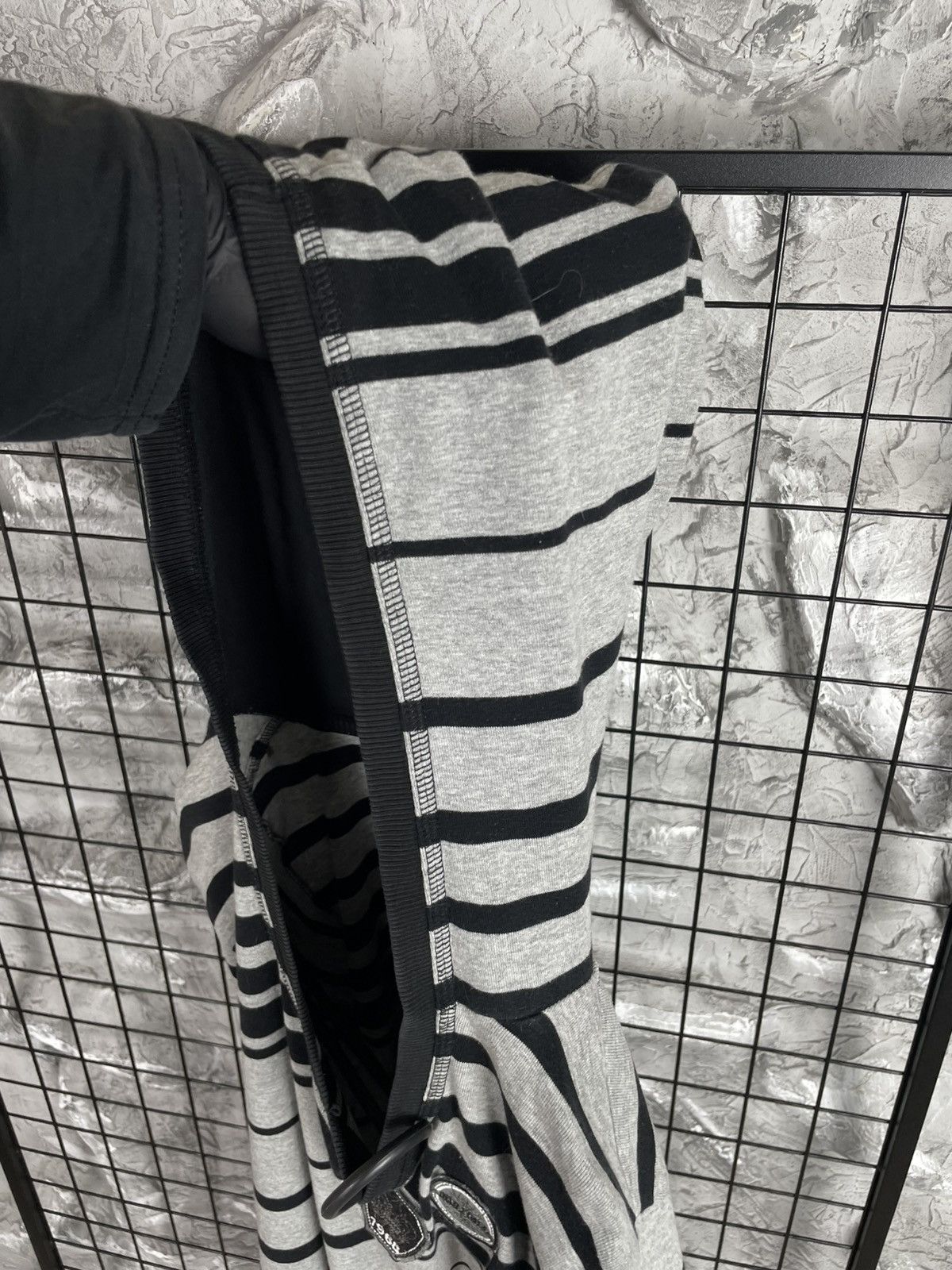 Beauty Beast Vintage Punk Emo Y2K Striped Hoodie Hysteric Glamour Style Size US S / EU 44-46 / 1 - 4 Thumbnail