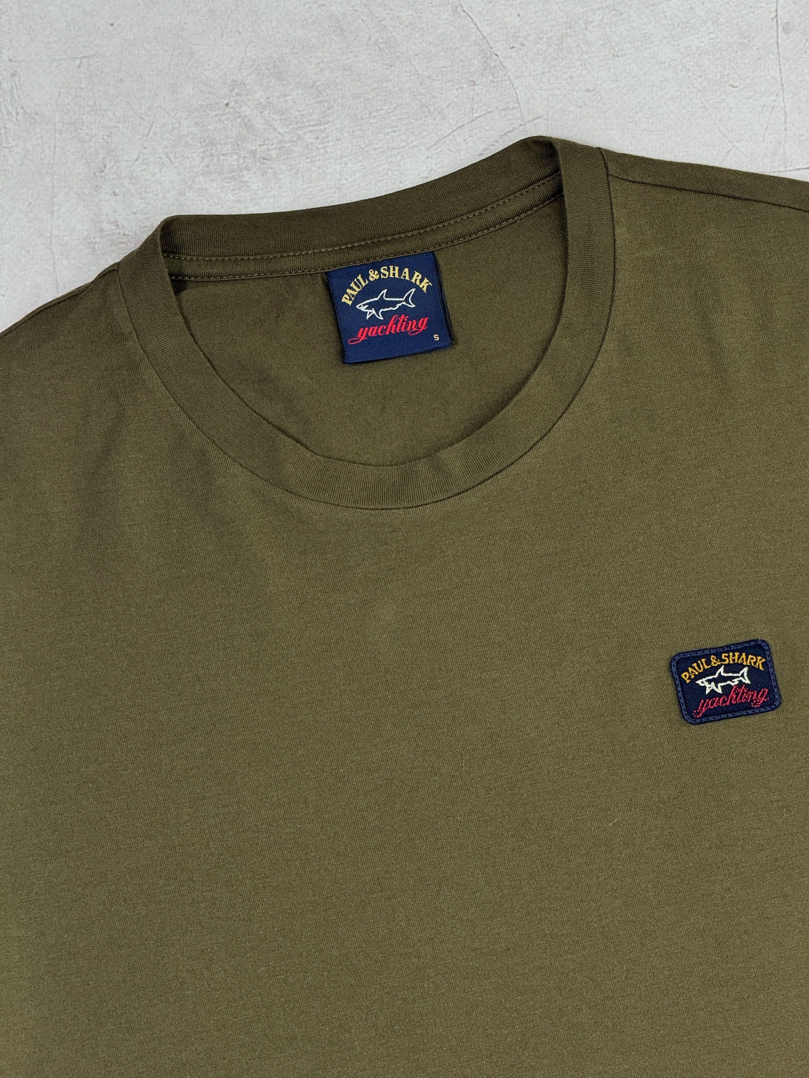 Paul & Shark Paul & Shark T-Shirt Khaki Green Size US S / EU 44-46 / 1 - 4 Thumbnail