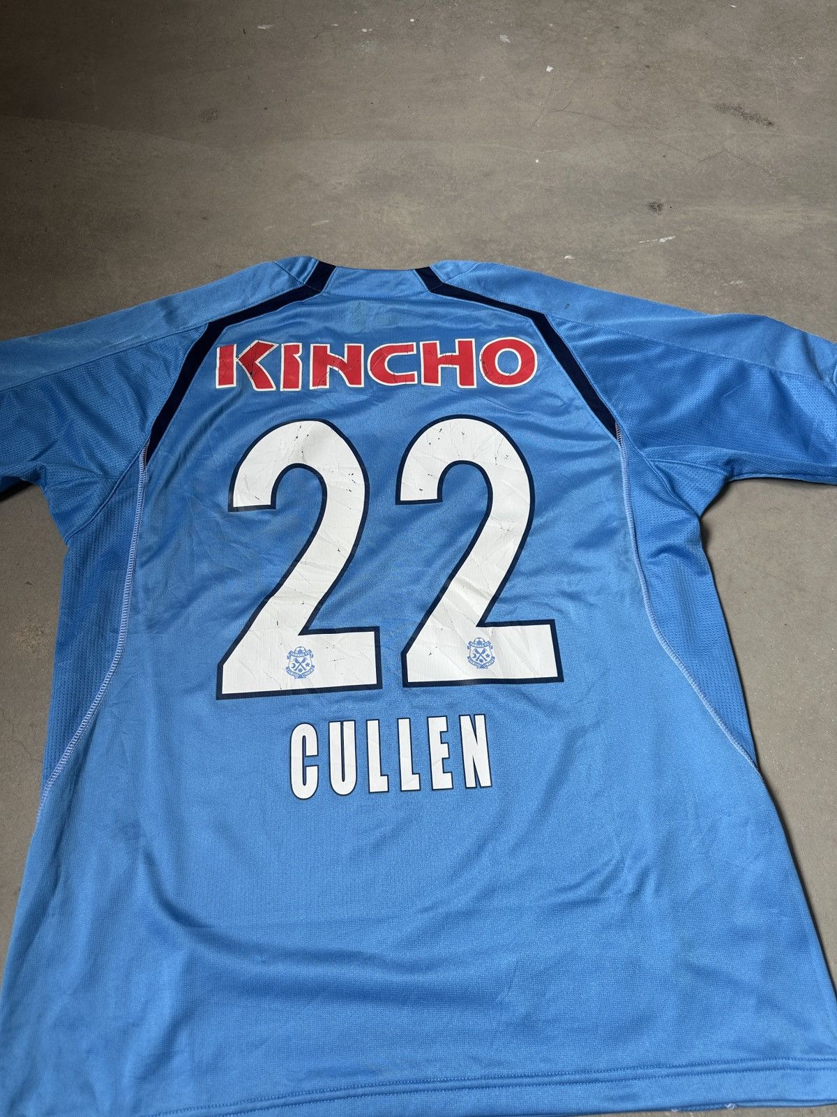 Puma VINTAGE PUMA 2004 YAMAHA JUBILO IWATA CULLEN JERSEY Size US M / EU 48-50 / 2 - 8 Thumbnail