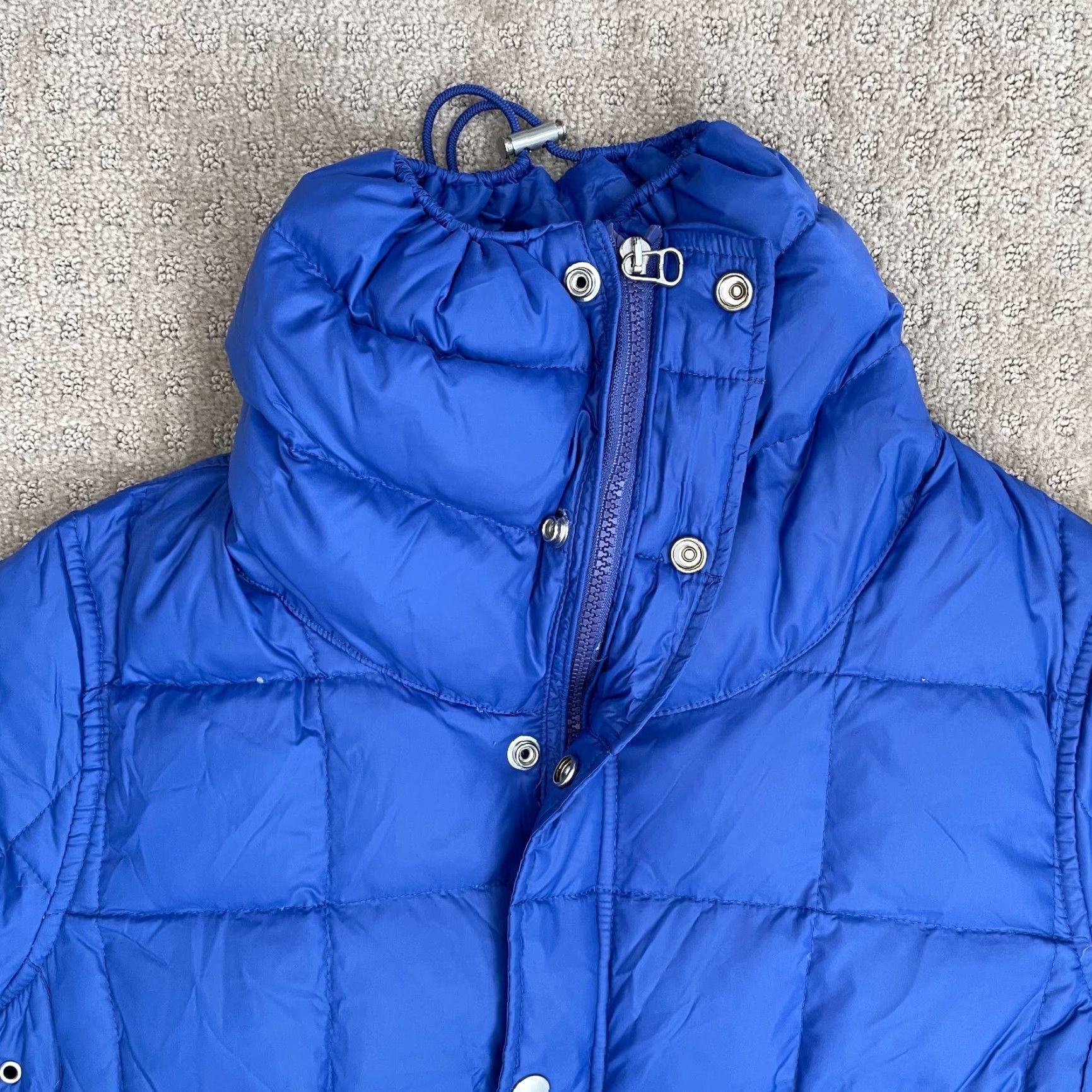 Ralph Lauren Ralph Lauren Women Royal Blue Down Puffer Jacket Full Zip Snow Size S / US 4 / IT 40 - 3 Thumbnail