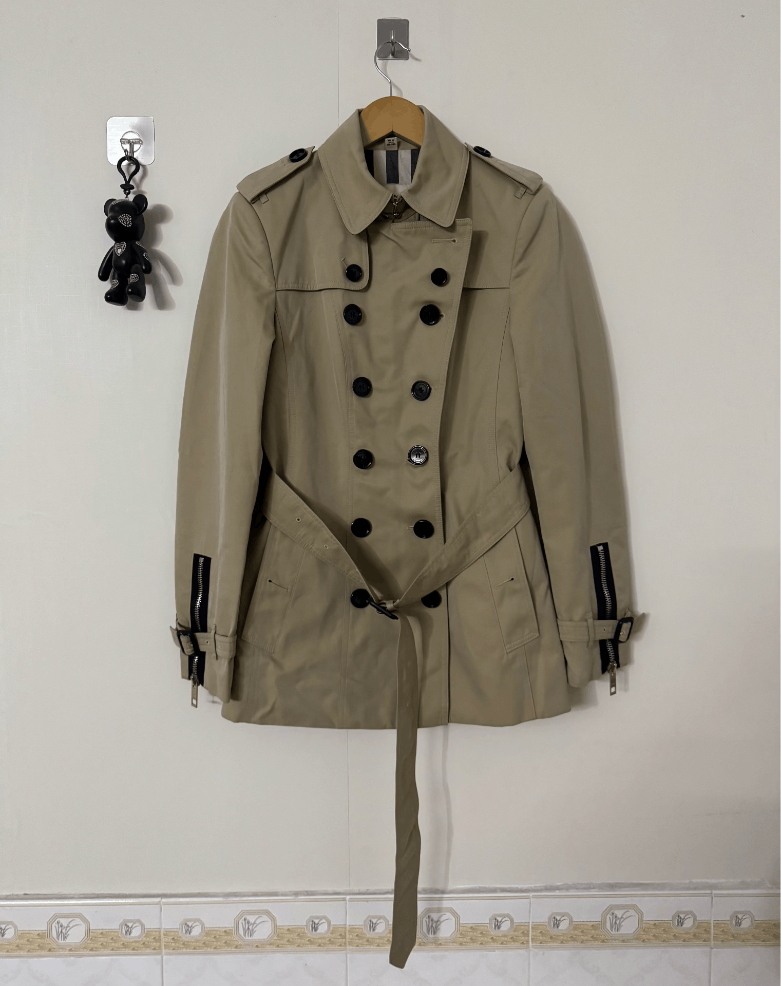 Burberry burberry double-breasted trench coat Size S / US 4 / IT 40 - 1 Thumbnail