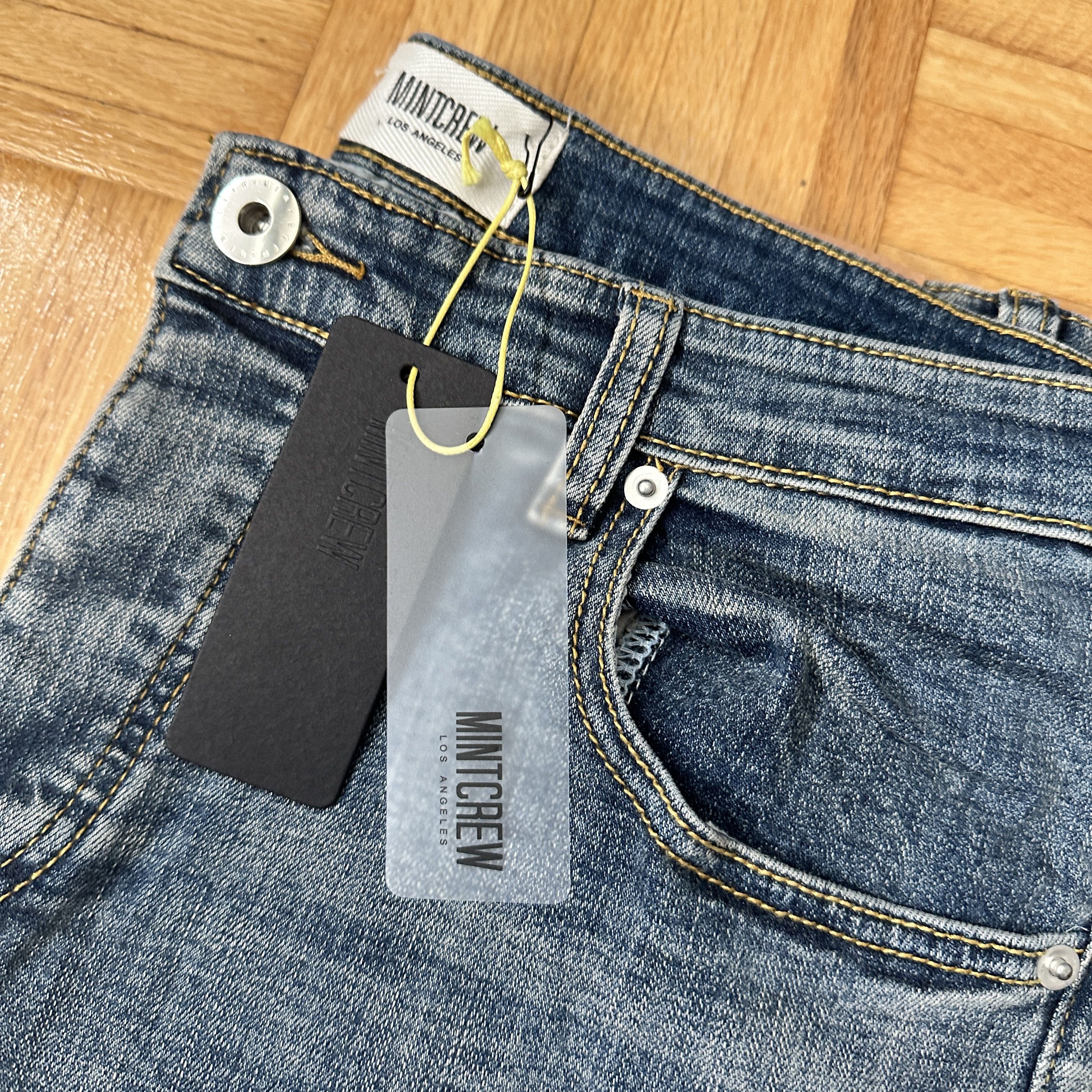 Mintcrew MintCrew Patch Repair Denim Indigo Size 34 Brand New Size US 34 / EU 50 - 2 Thumbnail