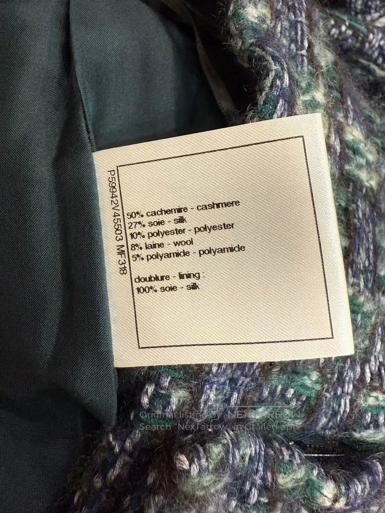 Chanel Chanel Tweed wide-leg trousers Size 25" / US 0 / IT 36 - 8 Thumbnail