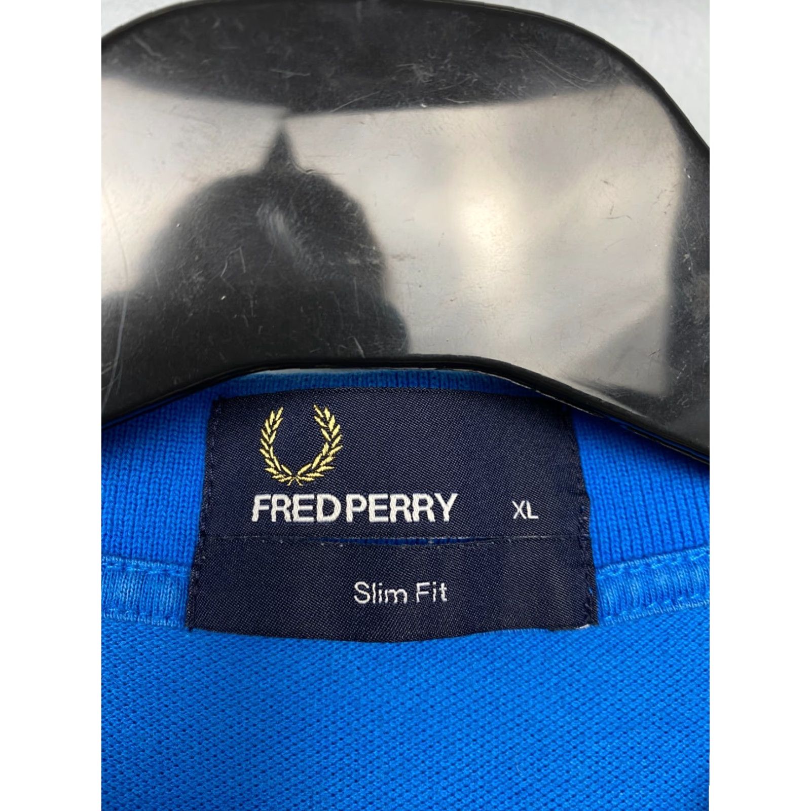 Fred Perry Fred Perry Mens Polo Shirt XL Shirt Mens Size XL Blue Cotton Slim Vintage No Size US XL / EU 56 / 4 - 4 Thumbnail