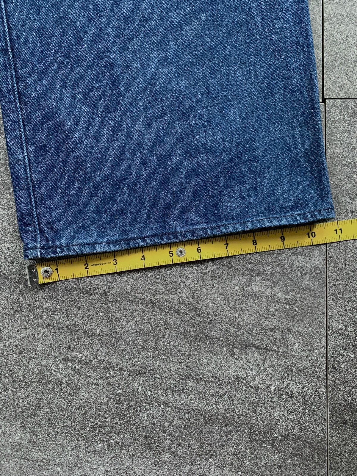 Auralee FREE TAX! Hard Twist Wideleg Denim Jeans Size US 32 / EU 48 - 17 Thumbnail