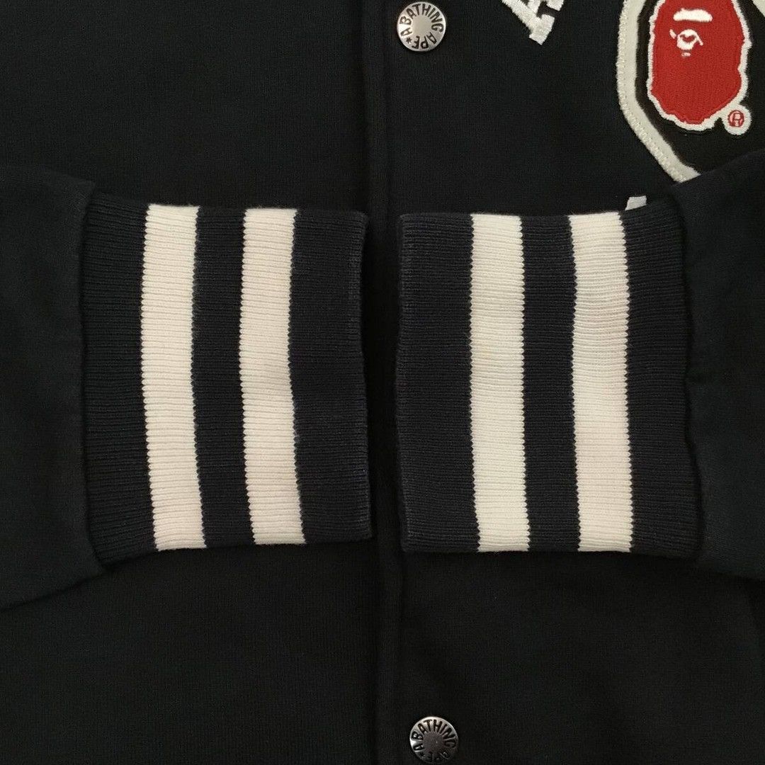 Bape BAPE LOGO Sweat varsity jacket a bathing ape NIGO Size US M / EU 48-50 / 2 - 8 Thumbnail