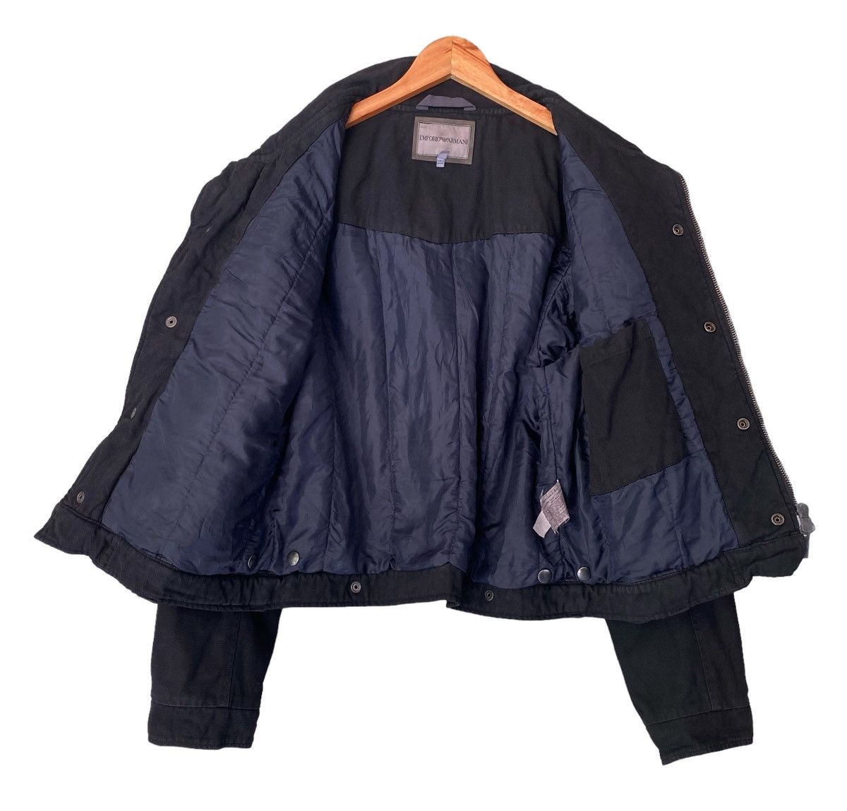 Armani Rare🔥EMPORIO ARMANI Zipper Jacket Size US L / EU 52-54 / 3 - 15 Thumbnail